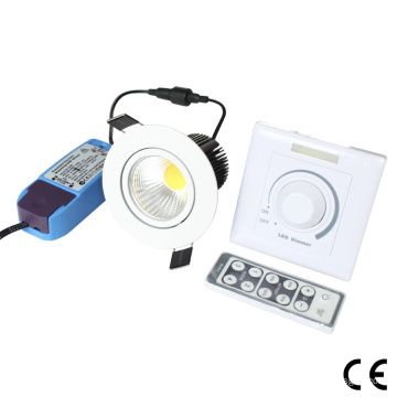 Luminaria LED de alta luminosidad regulable 10W COB